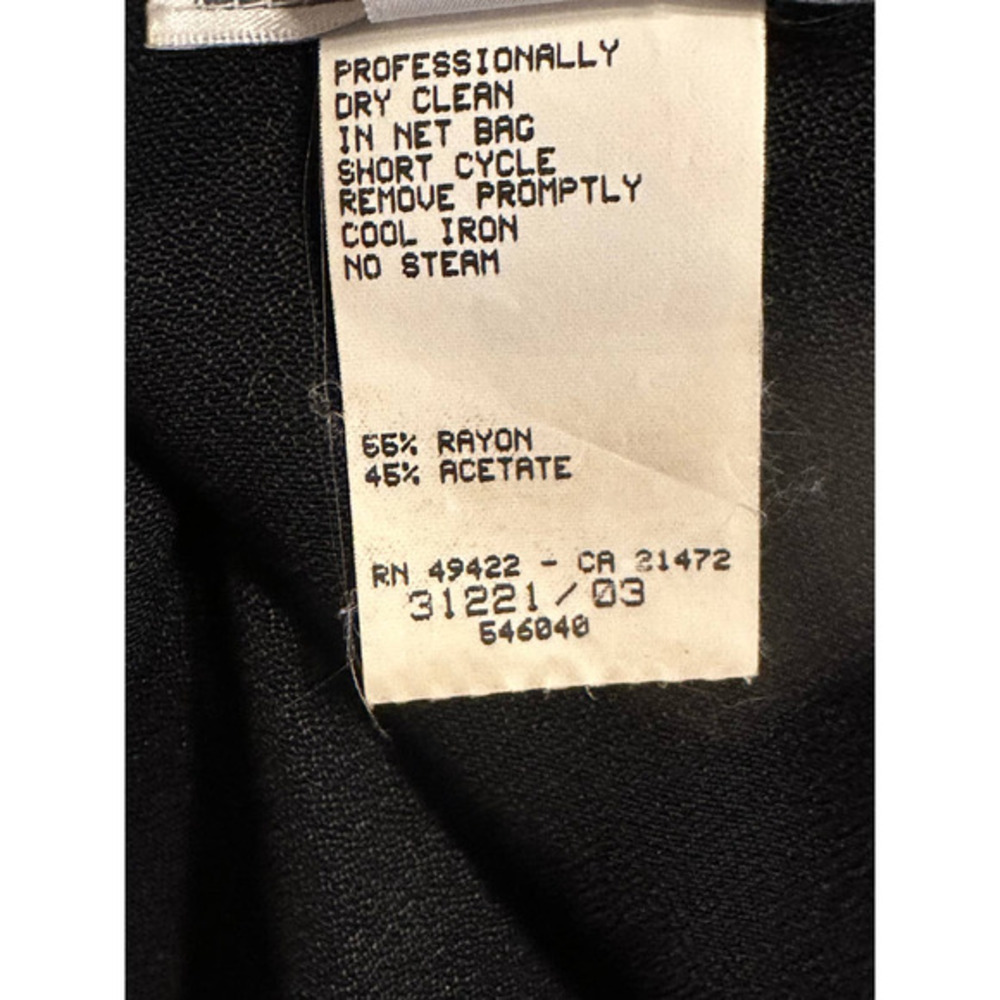 Vintage Jessica McClintock Gunne Sax Black Lace Detail Long Dress Size 11/12 - Picture 6 of 9